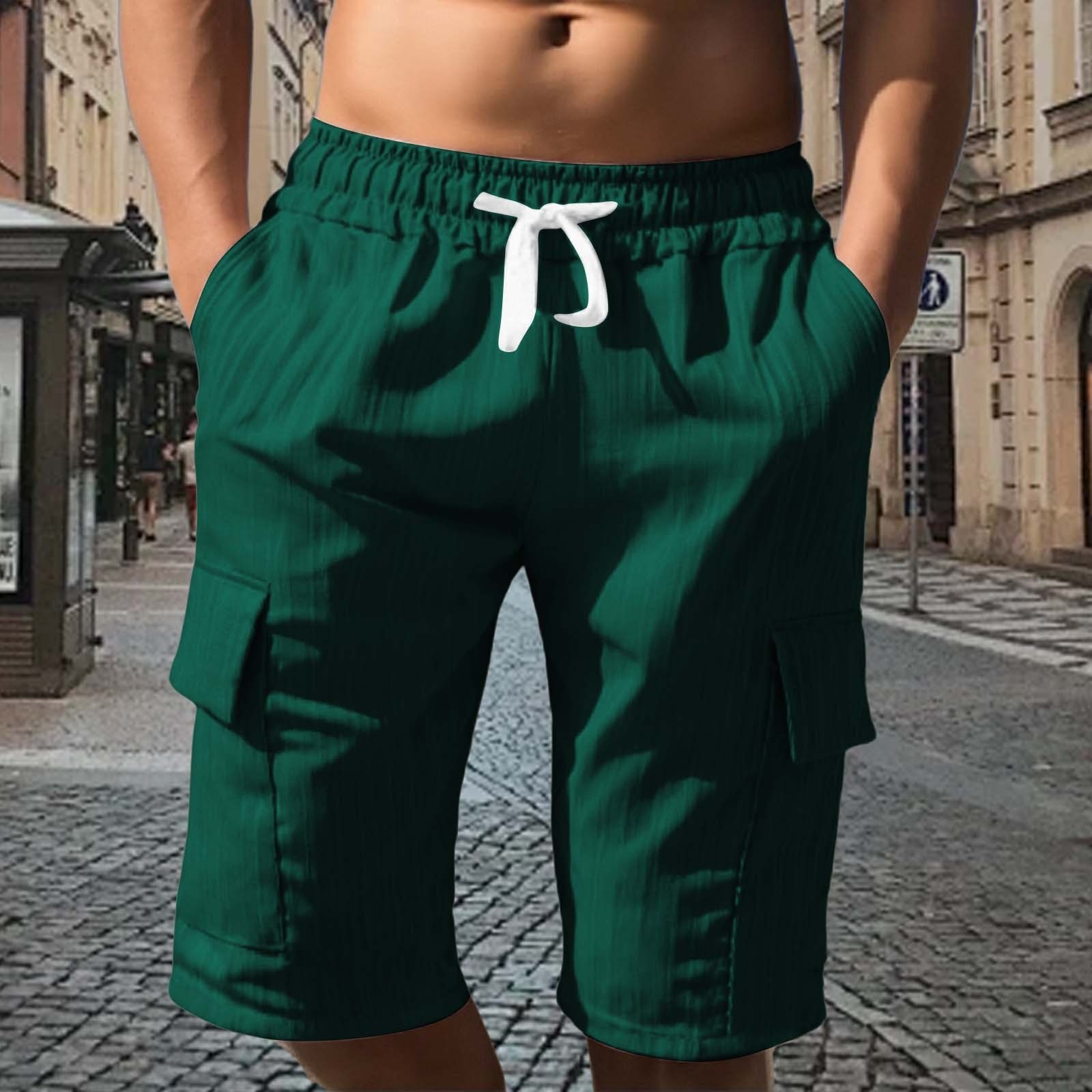 Multi-pocket Utility Five-point Shorts Sporty And Casual - image 55
