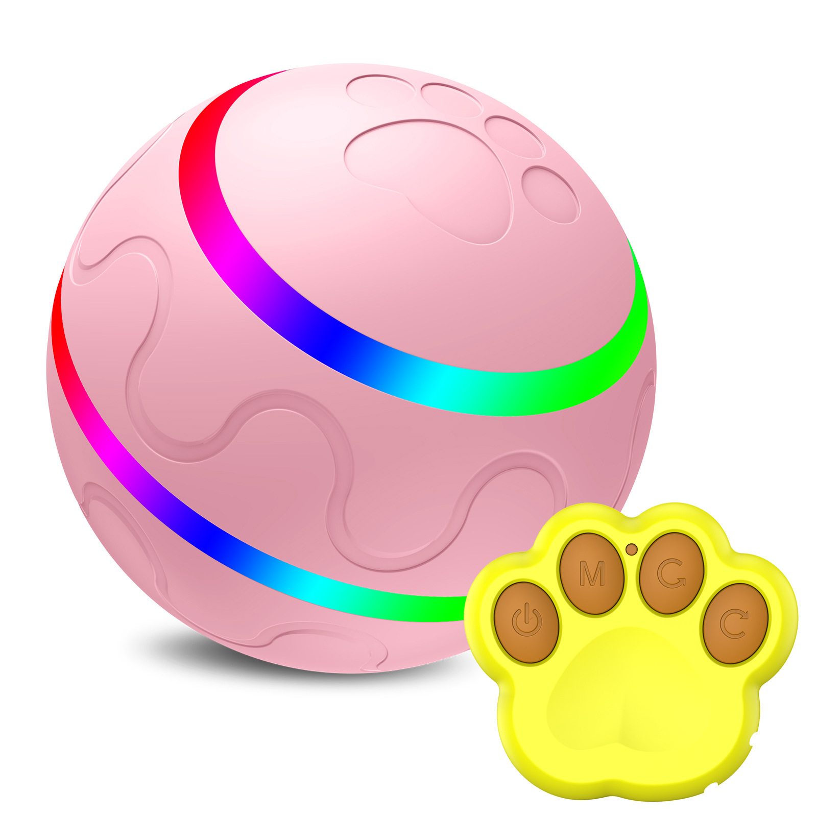 Pet New Cat Wicked Ball Toy Intelligent Ball USB Cat Toys Self Rotating Ball Automatic Rotation Ball - image 16