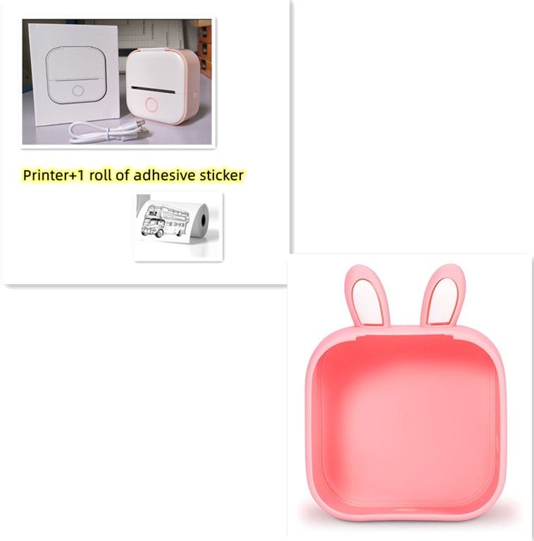 Portable Mini Thermal Label Printer Home Photo Printer Student Wrong Question Printer Bluetooth-compatible Mini Label Printer Price Tag - image 30