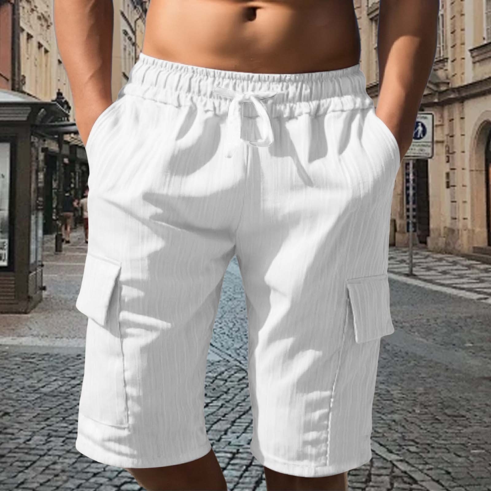 Multi-pocket Utility Five-point Shorts Sporty And Casual - image 20