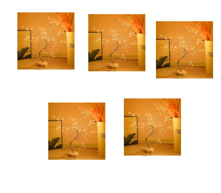 Led Copper Wire Light Bedroom Light - image 13