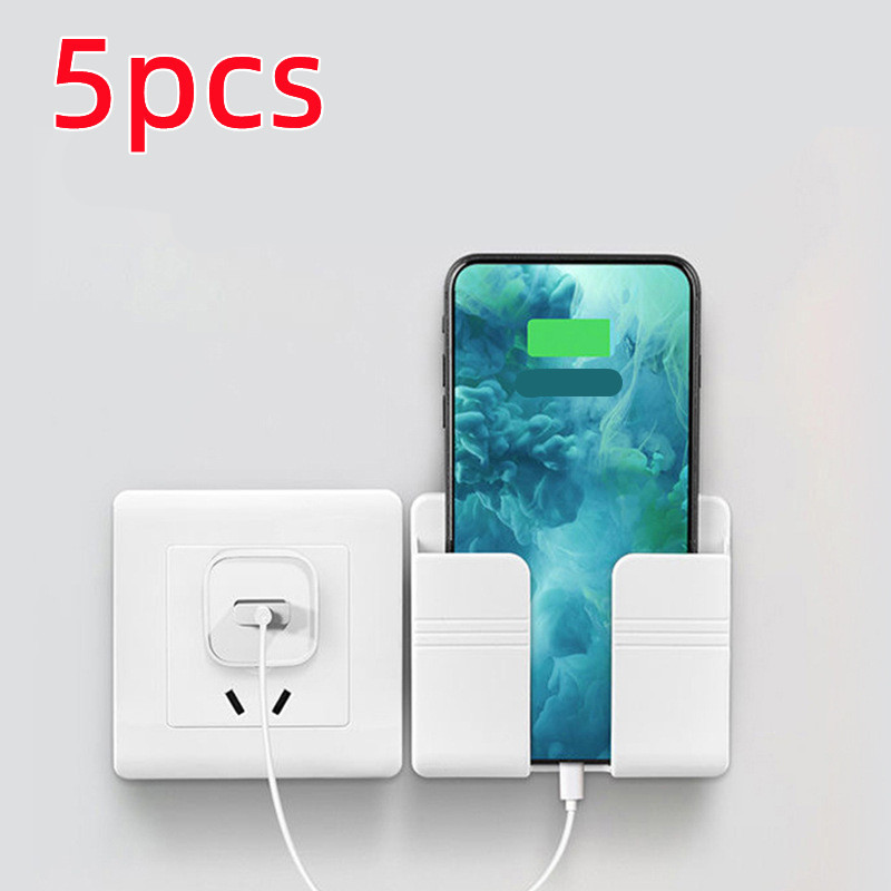 Mobile Phone Charging Storage Rack Punch-free Sticky Storage Box - image 12