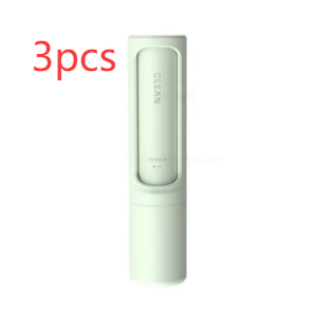 2-1 Reusable Pet Hair Remover Brush Lint Roller Portable Effective Self Cleaning Tool for Cat Dog Fur Hair Dust Removal Brush - image 21