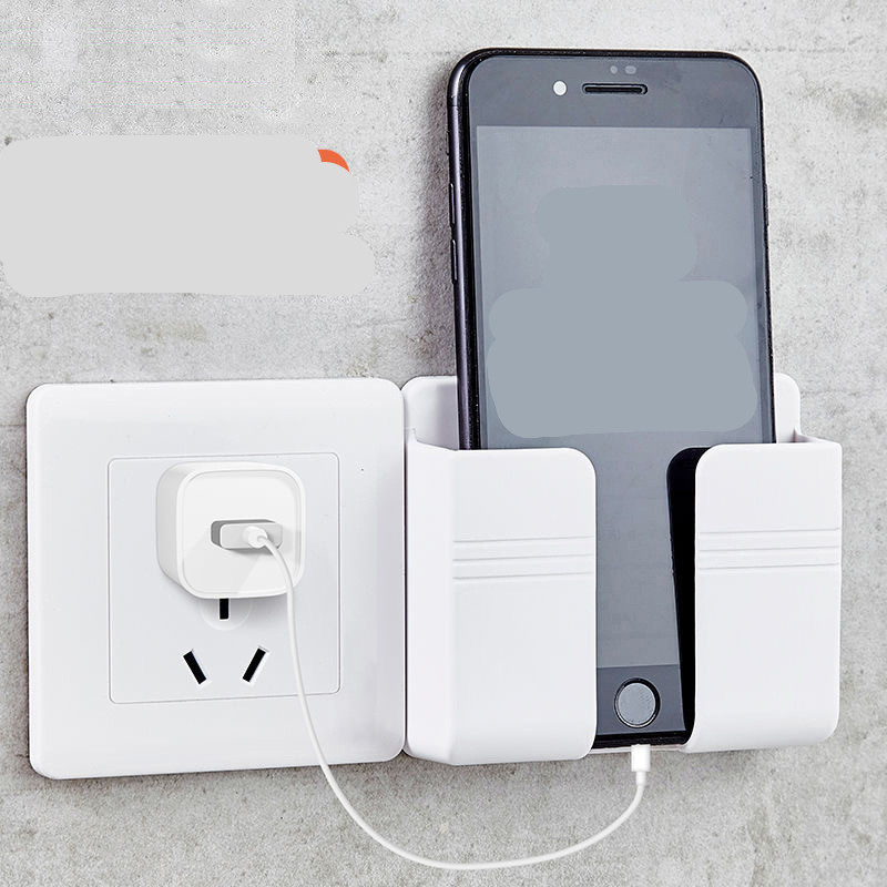 Mobile Phone Charging Storage Rack Punch-free Sticky Storage Box - image 5