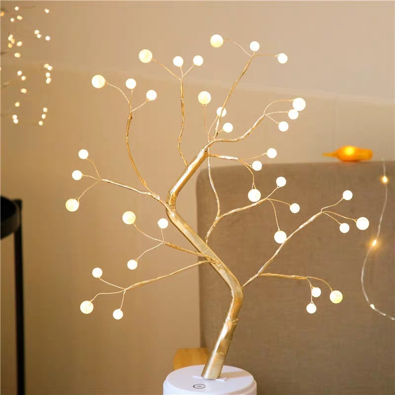 Led Copper Wire Light Bedroom Light - image 4