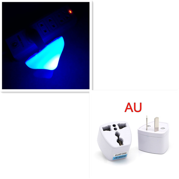 LED Night Light Mushroom Wall Socket Lamp EU US Plug Warm White Light-control Sensor Bedroom Light Home Decoration - image 19