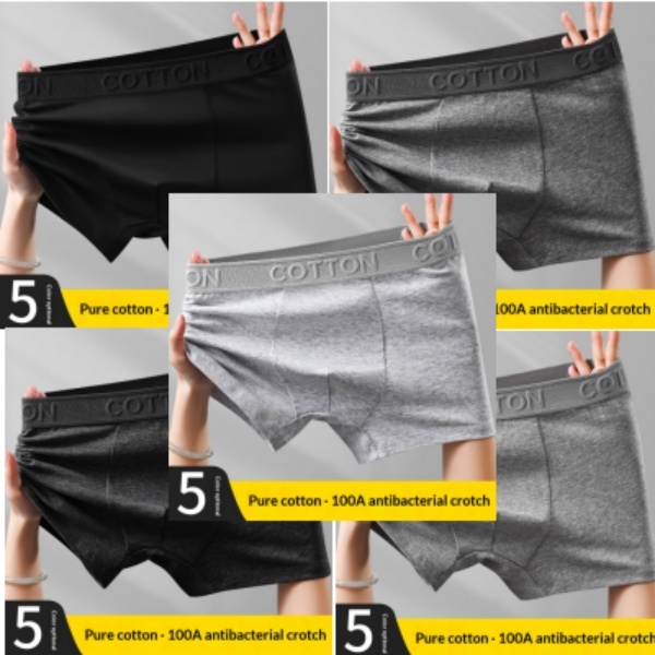 High-End Antibacterial Cotton Boxer Briefs For Men - image 41