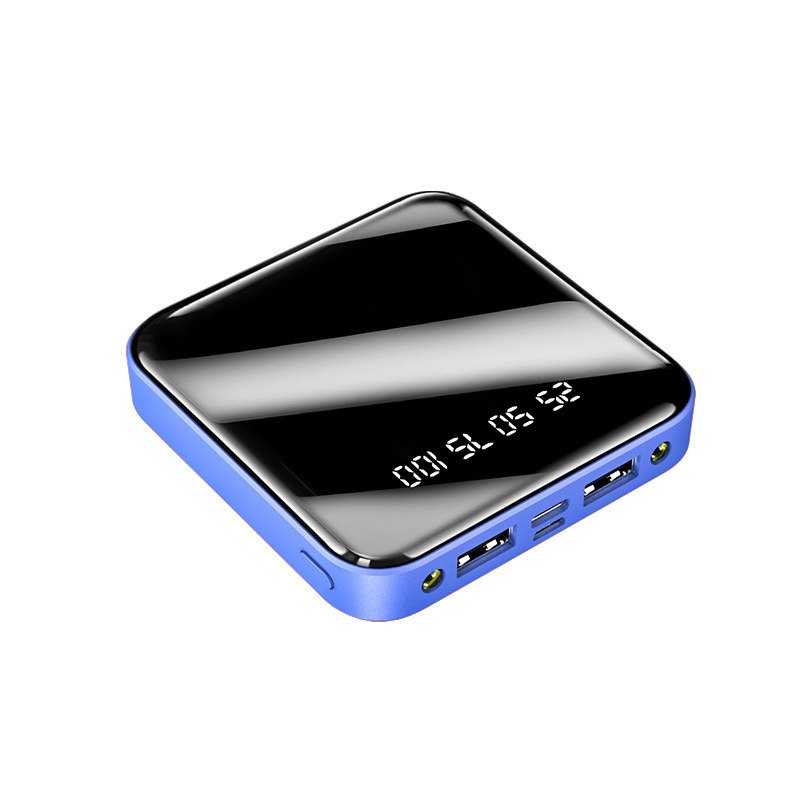 Mini Power Bank 20000 MAh Portable Mirror Digital Display Power Bank - image 13