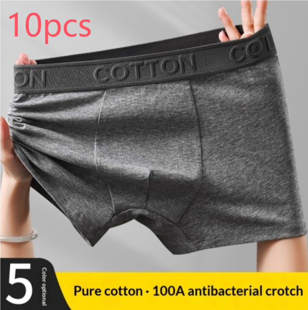 High-End Antibacterial Cotton Boxer Briefs For Men - image 26