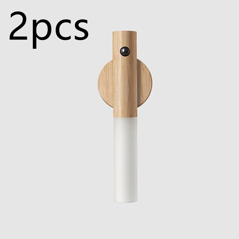 Auto LED USB Magnetic Wireless Night Light Corridors Porch Lights PIR Motion Sensor Wall Light Cabinet Lamp - image 22