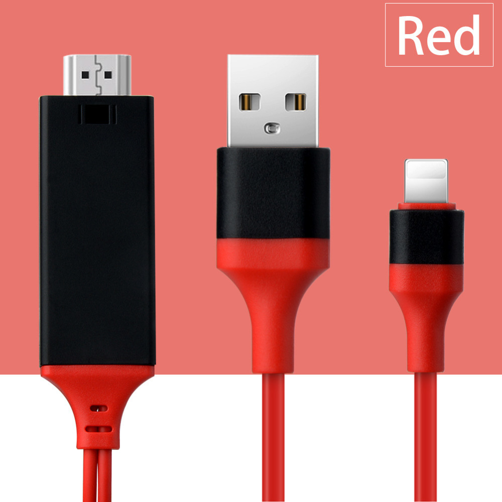 Type-C To HDMI Three In One Mobile Phone Projection Cable - image 2