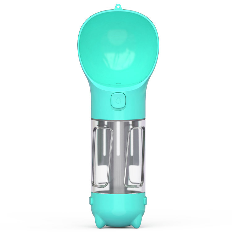 Pet Water Bottle Feeder Bowl Garbage Bag Storage Portable Pet Outdoor Travel 3 In 1 Dog Water Bottle - image 5