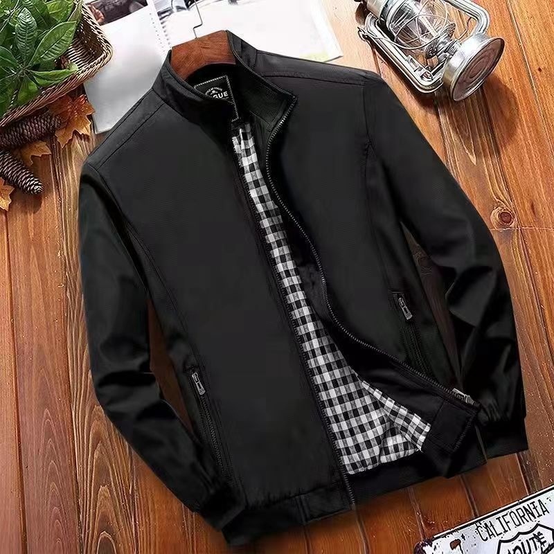 Autumn Coat Men's Trench Coat Casual Sporty Loose-fitting - image 24