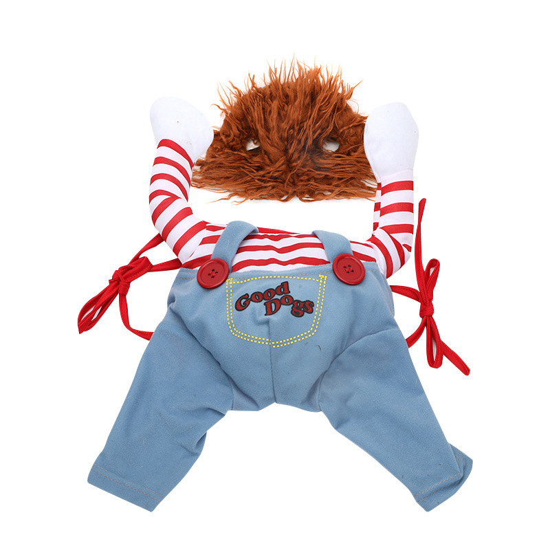 Halloween Pet Costume Pet Dog Funny Clothes Adjustable Dog Cosplay Costume Scary Costume Party Gatherings - image 9