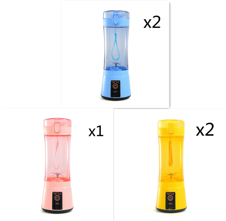Portable Electric Fruit Juicer Wireless USB Rechargeable Mini Mixer Multifunction Summer Smoothie Blender Machine Kitchen Supplies - image 44