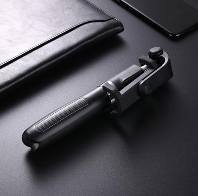 Compatible with Apple, Tripod Selfie Stick Mobile Universal Live Triangle Bracket One Bluetooth Selfie Artifact - image 2