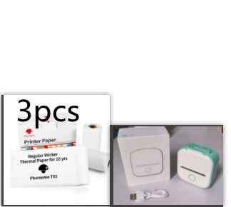 Portable Mini Thermal Label Printer Home Photo Printer Student Wrong Question Printer Bluetooth-compatible Mini Label Printer Price Tag - image 40