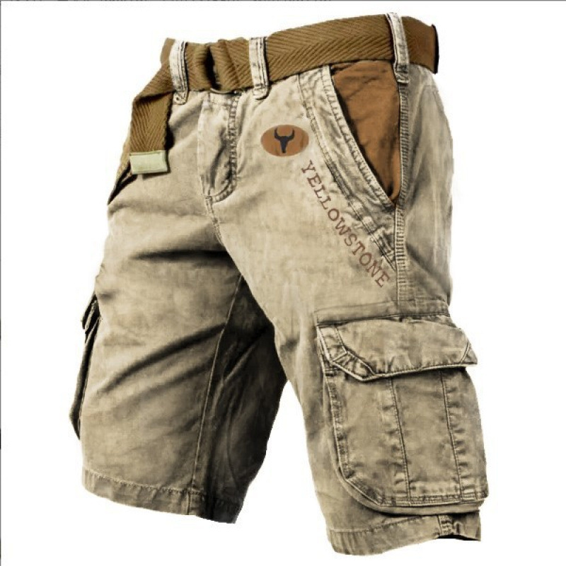 Men's Summer Cotton Shorts In Europe And America - image 34