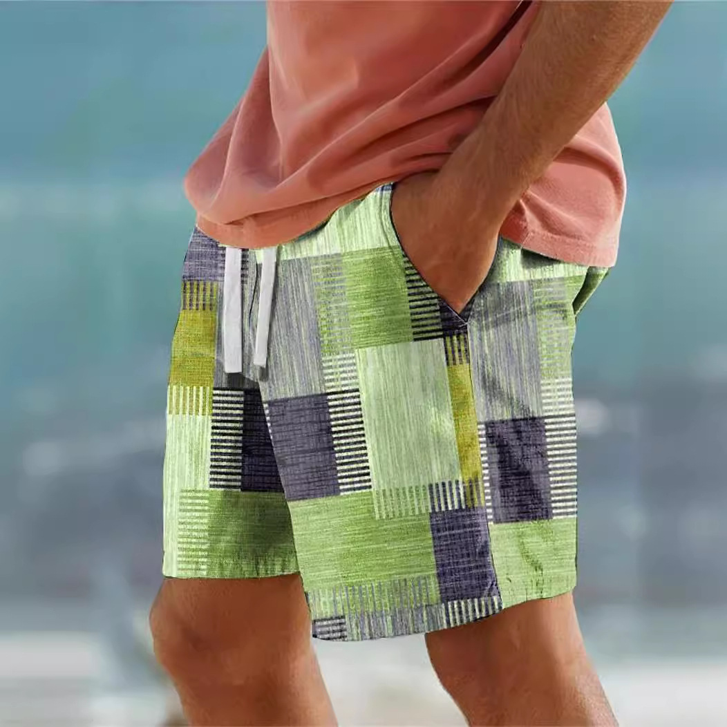 Trendy Digital Printing Youth Popularity Casual Men's Shorts - image 2