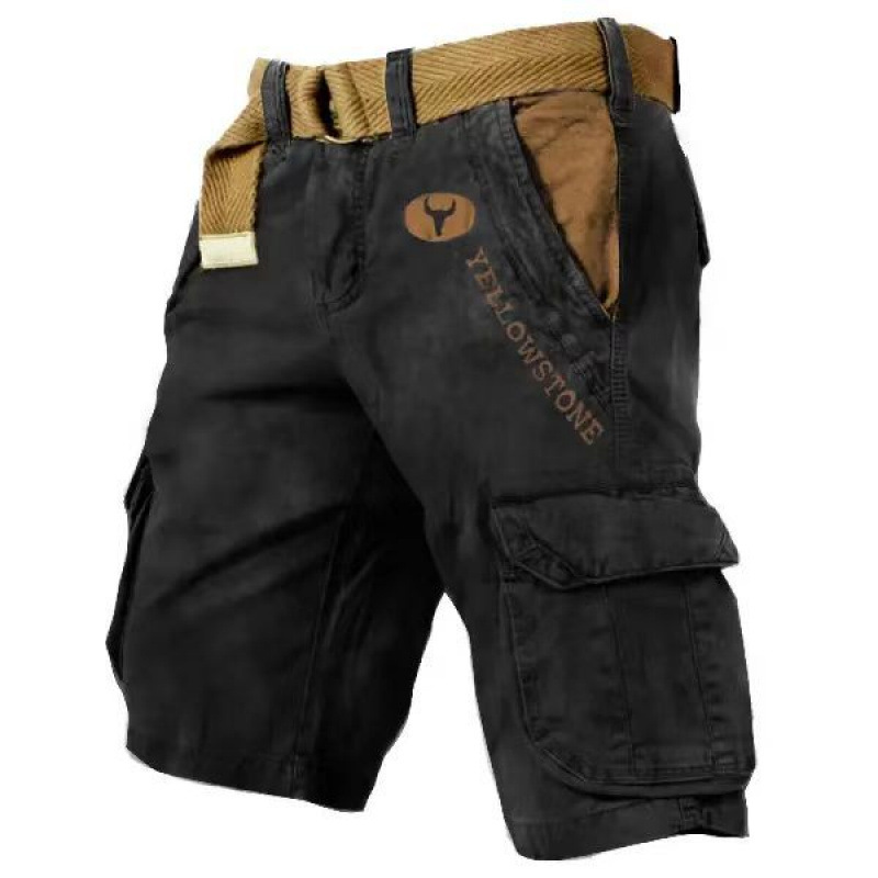 Men's Summer Cotton Shorts In Europe And America - image 50