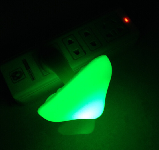 LED Night Light Mushroom Wall Socket Lamp EU US Plug Warm White Light-control Sensor Bedroom Light Home Decoration - image 31