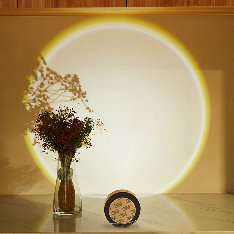 Led Lights Wireless Closet Kitchen Lights Under Furniture Battery Powered Sunset Nightlight Wall Lamp Bedroom Decoration Cabinet - image 5