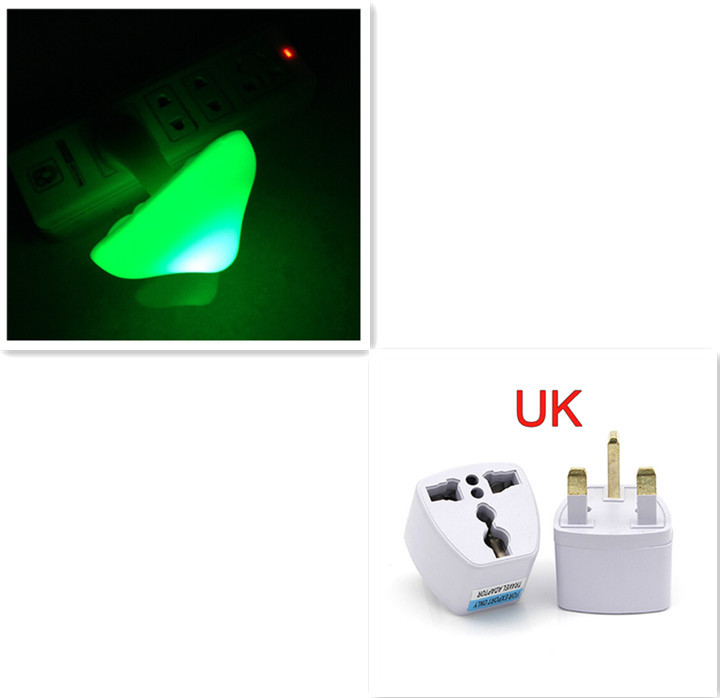 LED Night Light Mushroom Wall Socket Lamp EU US Plug Warm White Light-control Sensor Bedroom Light Home Decoration - image 10
