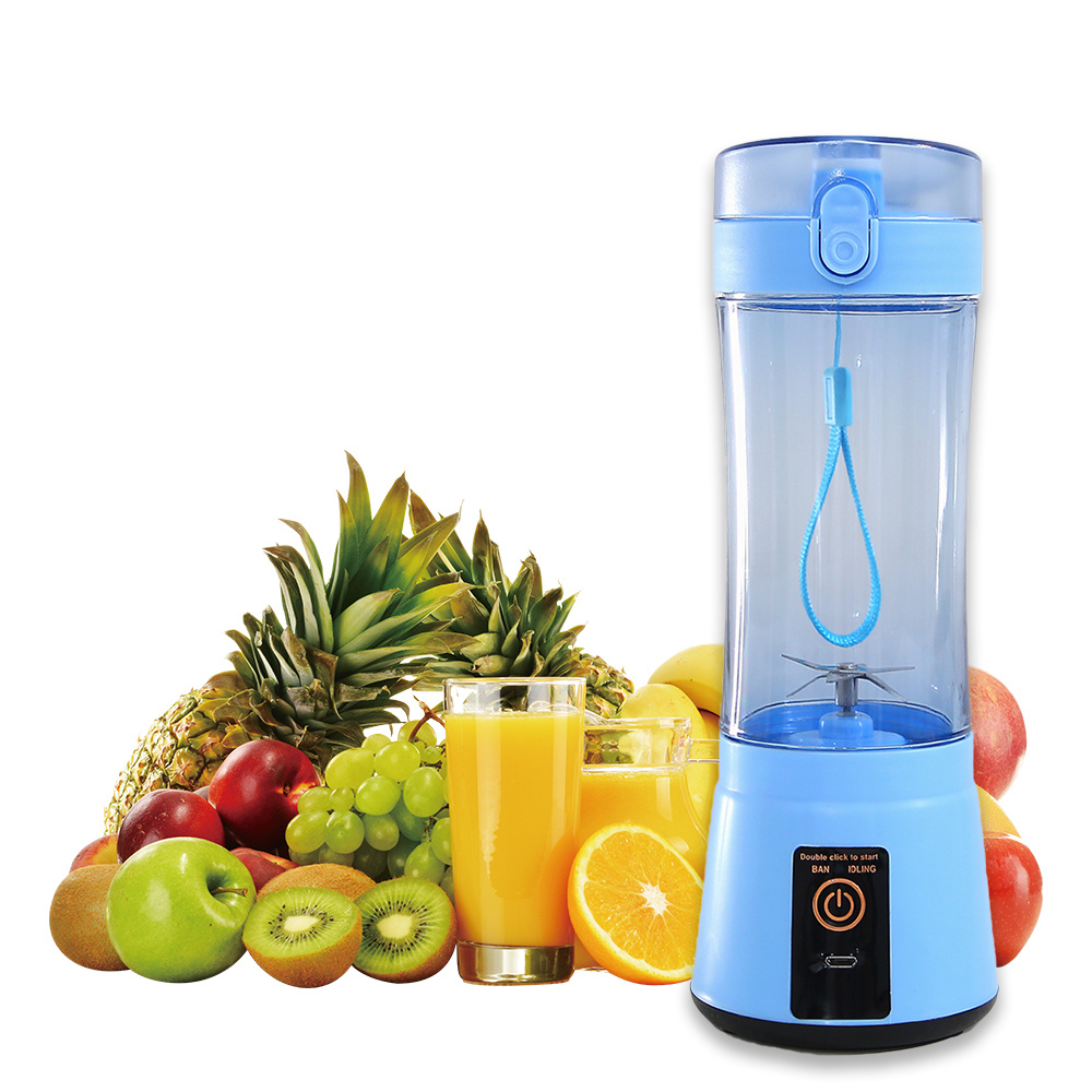 Portable Electric Fruit Juicer Wireless USB Rechargeable Mini Mixer Multifunction Summer Smoothie Blender Machine Kitchen Supplies - image 2