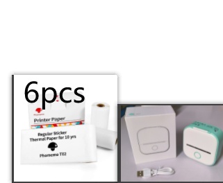 Portable Mini Thermal Label Printer Home Photo Printer Student Wrong Question Printer Bluetooth-compatible Mini Label Printer Price Tag - image 39