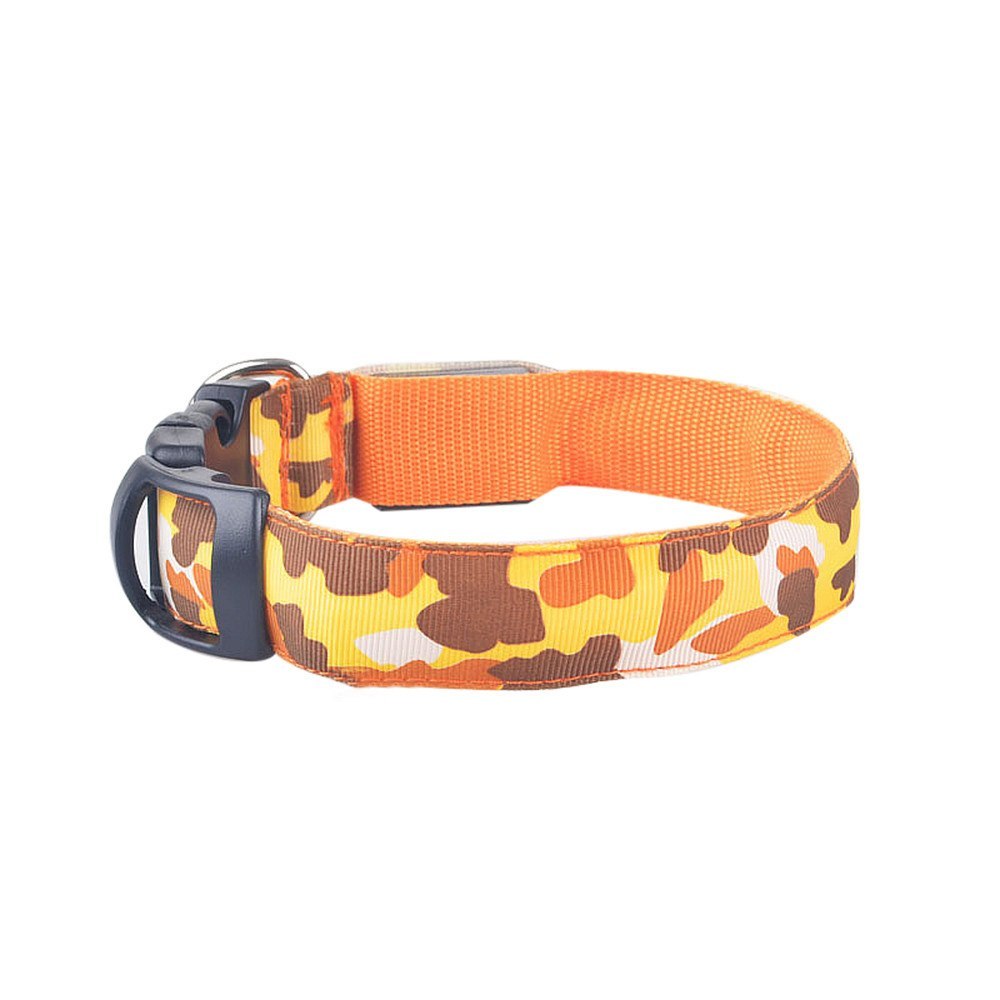 Camouflage pet supplies luminous dog collar - image 5