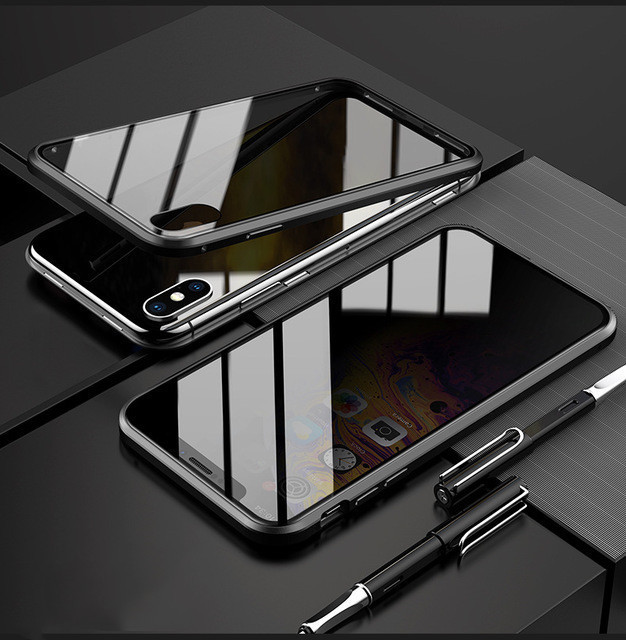 Phone Case Anti-peep Magnetic Protective Shell Magnetic Privacy Glass Case For Phone - image 47