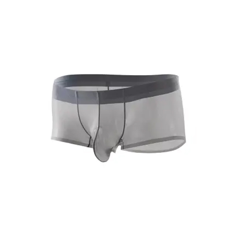 3PCS Men's Ultra Thin Cooling Briefs Lightweight Microfiber Underwear Breathable Design Transparent Underwear Briefs - image 2