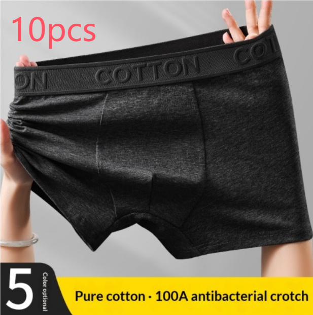 High-End Antibacterial Cotton Boxer Briefs For Men - image 24