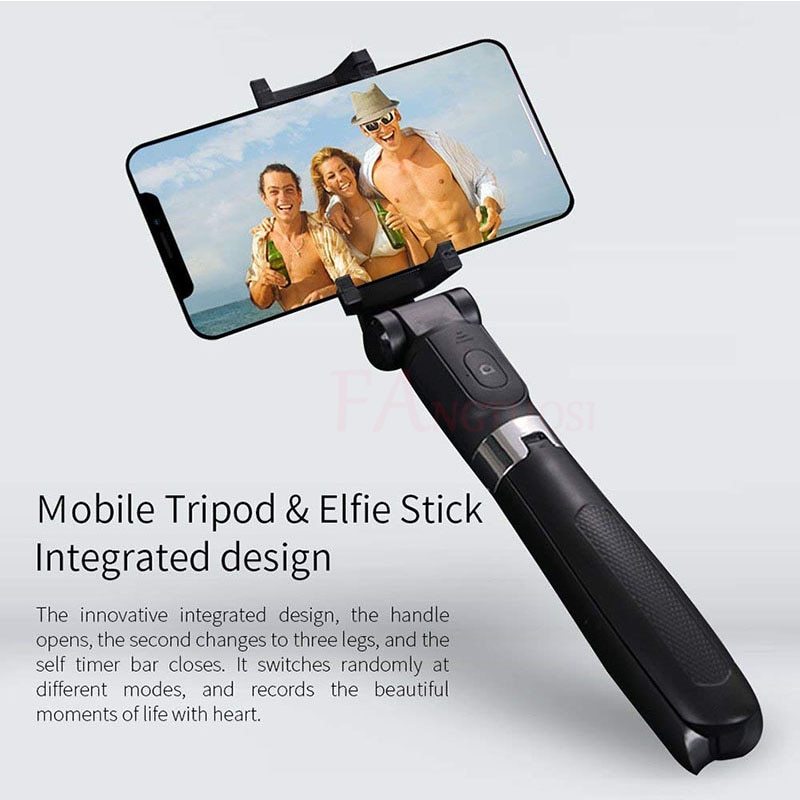 Compatible with Apple, Tripod Selfie Stick Mobile Universal Live Triangle Bracket One Bluetooth Selfie Artifact - image 6
