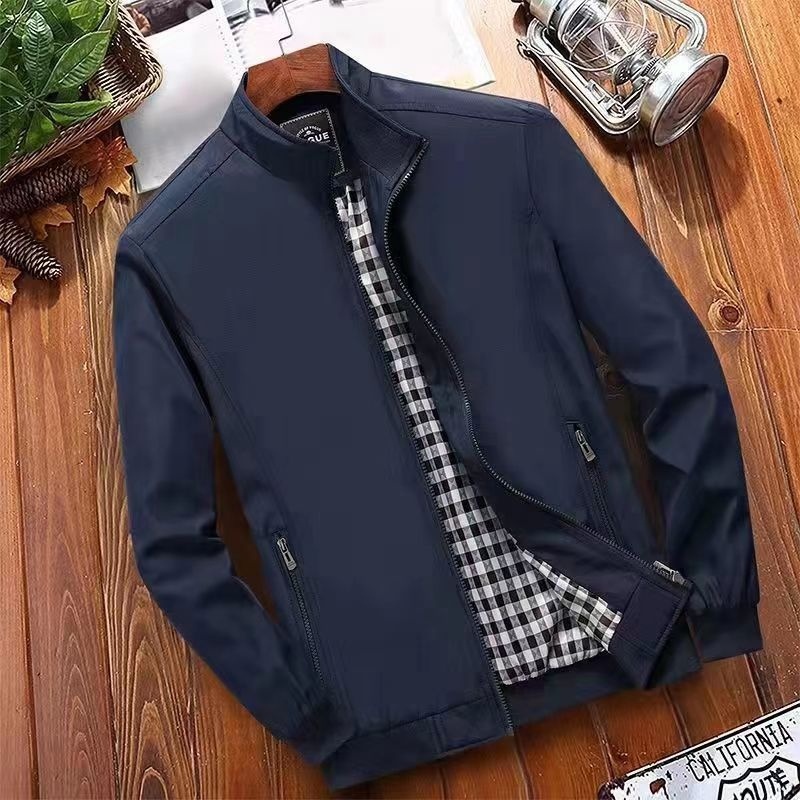 Autumn Coat Men's Trench Coat Casual Sporty Loose-fitting - image 14