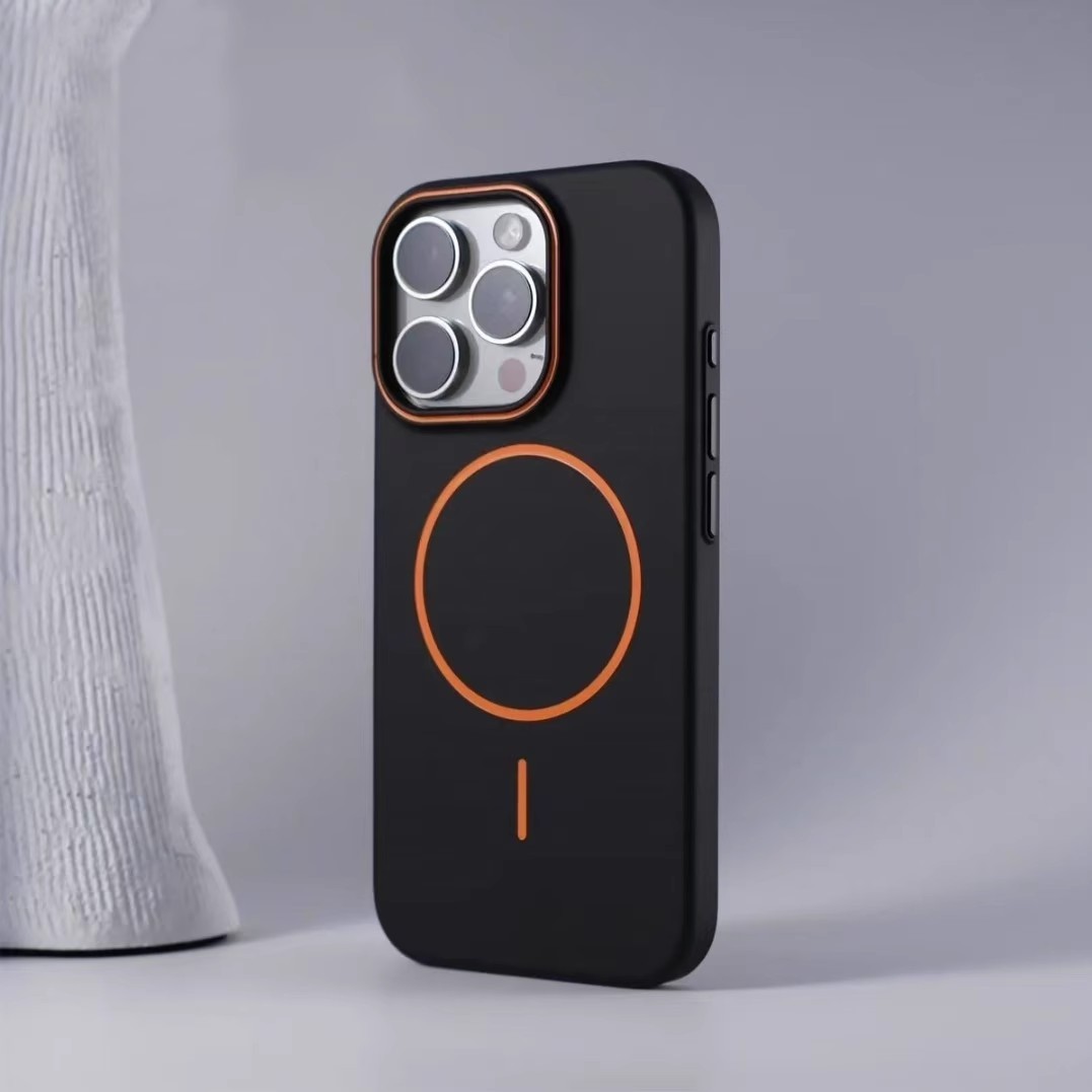 Applicable To IPhone16 Phone Case Skin-feeling Frosted Pc Magnetic Protective Sleeve - image 8