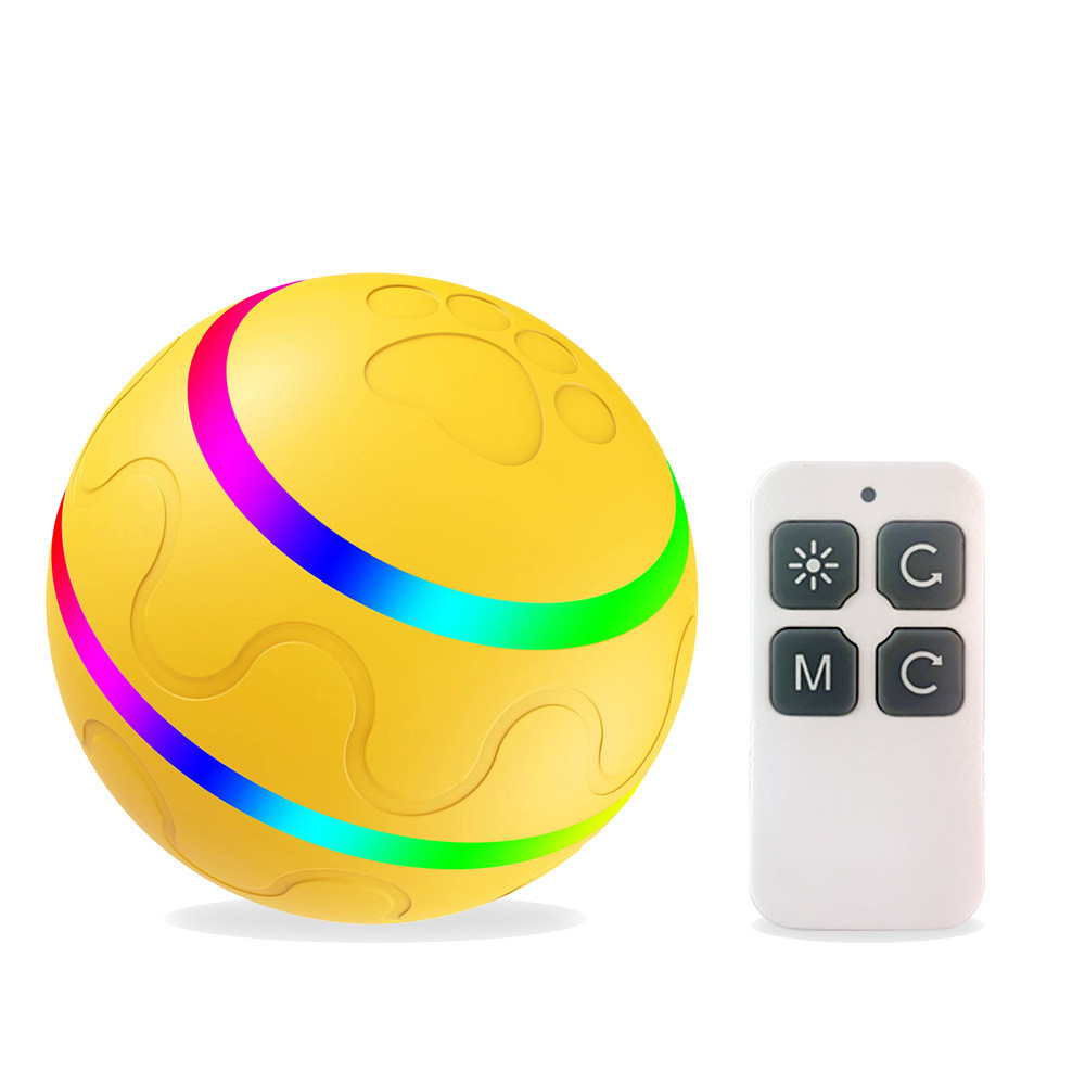 Pet New Cat Wicked Ball Toy Intelligent Ball USB Cat Toys Self Rotating Ball Automatic Rotation Ball - image 8