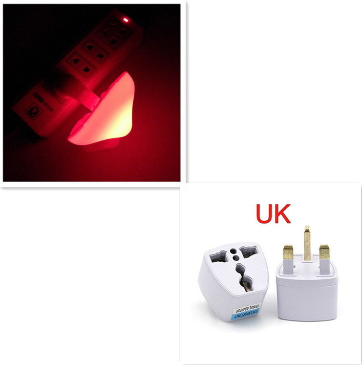 LED Night Light Mushroom Wall Socket Lamp EU US Plug Warm White Light-control Sensor Bedroom Light Home Decoration - image 21