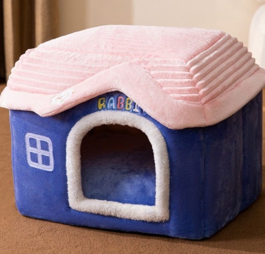 Foldable Dog House Pet Cat Bed Winter Dog Villa Sleep Kennel Removable Nest Warm Enclosed Cave Sofa Pets Supplies - image 20