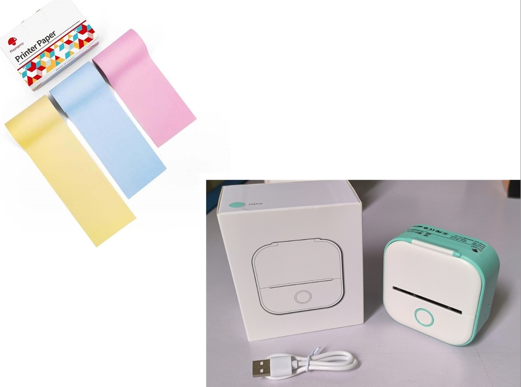 Portable Mini Thermal Label Printer Home Photo Printer Student Wrong Question Printer Bluetooth-compatible Mini Label Printer Price Tag - image 54