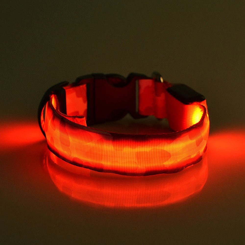 Camouflage pet supplies luminous dog collar - image 3
