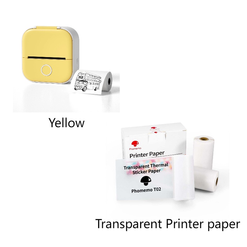Portable Mini Thermal Label Printer Home Photo Printer Student Wrong Question Printer Bluetooth-compatible Mini Label Printer Price Tag - image 55