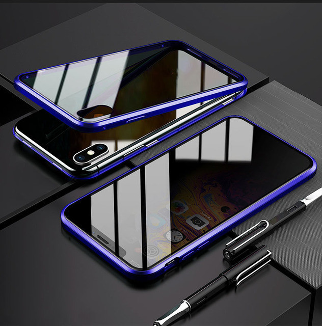 Phone Case Anti-peep Magnetic Protective Shell Magnetic Privacy Glass Case For Phone - image 24
