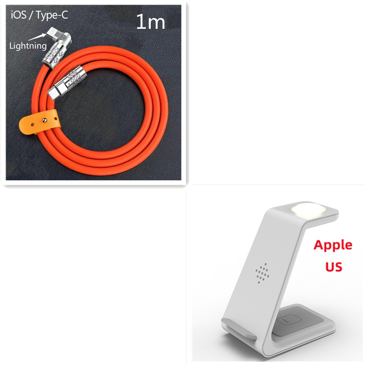 3 In 1 Fast Charging Station Wireless Charger Stand Wireless Quick Charge Dock For Phone Holder - image 44