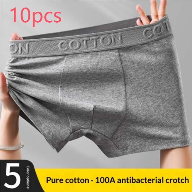 High-End Antibacterial Cotton Boxer Briefs For Men - image 14