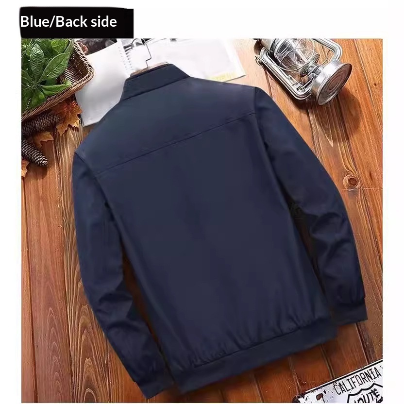 Autumn Coat Men's Trench Coat Casual Sporty Loose-fitting - image 6