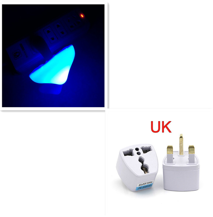 LED Night Light Mushroom Wall Socket Lamp EU US Plug Warm White Light-control Sensor Bedroom Light Home Decoration - image 24