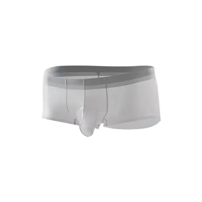 3PCS Men's Ultra Thin Cooling Briefs Lightweight Microfiber Underwear Breathable Design Transparent Underwear Briefs - image 3
