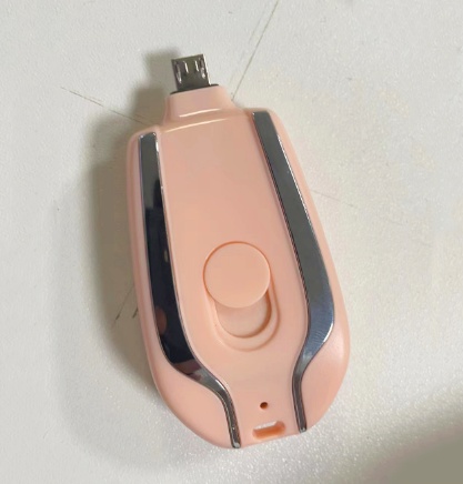 1500mAh Mini Power Emergency Pod Keychain Charger With Type-C Ultra-Compact Mini Battery Pack Fast Charging Backup Power Bank - image 16