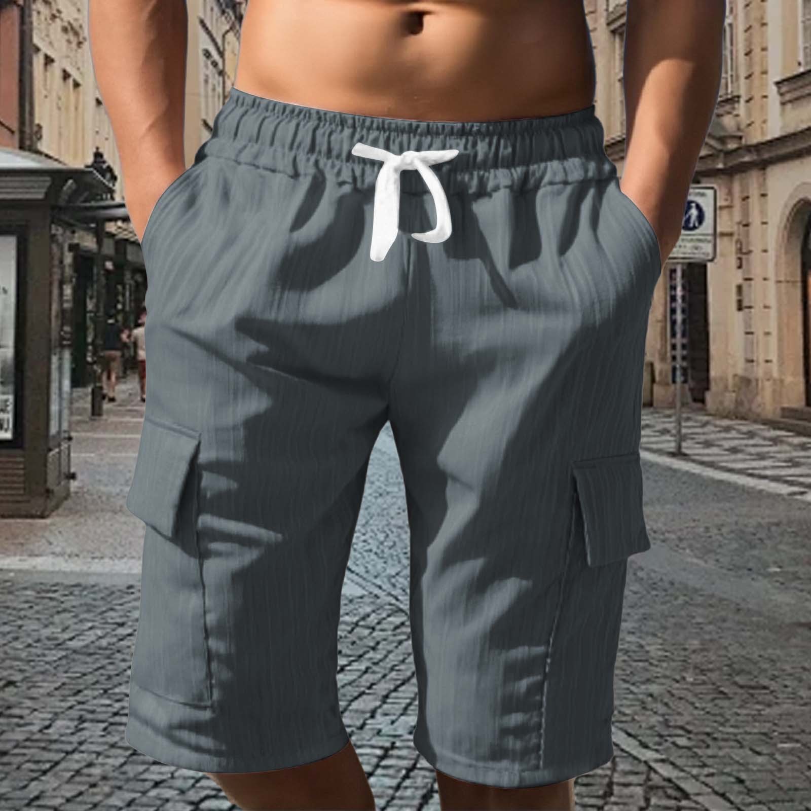 Multi-pocket Utility Five-point Shorts Sporty And Casual - image 49